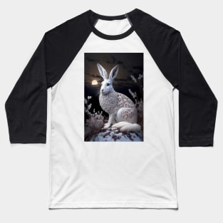 white hare 10 Baseball T-Shirt